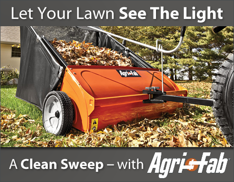 Let Your Lawn See The Light - A Clean Sweep - with Agri-Fab